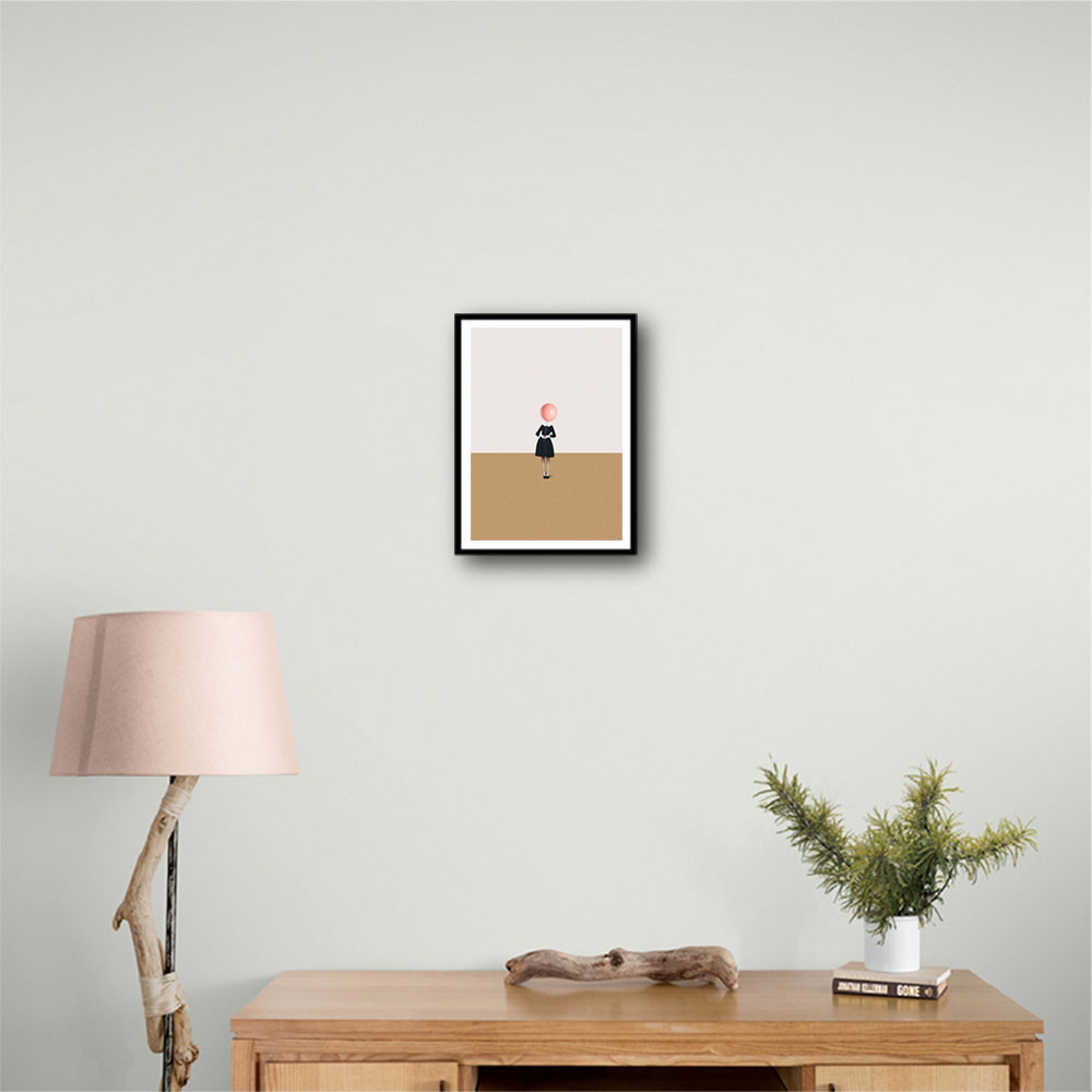 Illustration of Thoughtful Imperfections Wall Decor Set